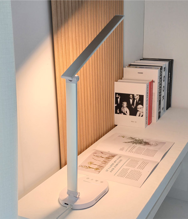 켈리 학생스탠드 서재 독서등 (화이트, 블랙)