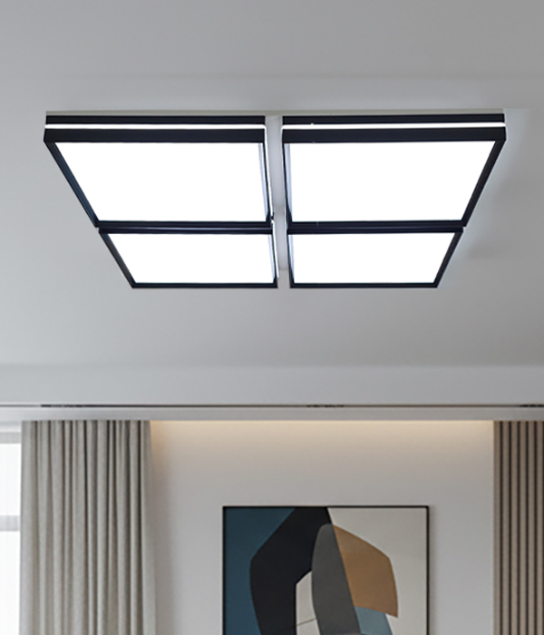 인트로 거실전등 국산LED거실등 120W (A, B, 완판타입)